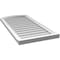 Ekena Millwork Arch Top Surface Mount PVC Gable Vent: Functional, w/ 2"W x 2"P Brickmould Sill Frame, 20"W x 40"H GVPAR20X4003SF - alternate 5
